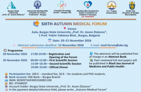 The Autumn Medical Forum at Burgas State University expands its international participation