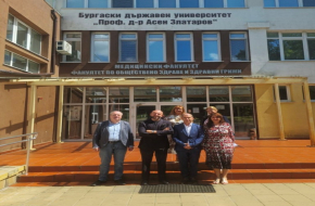 БДУ продължава партньорството с ASOMI College of Sciences с разговори за двойни дипломи и съвместни програми