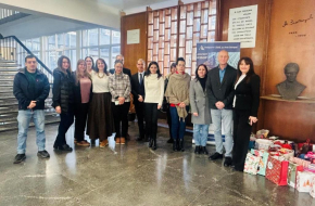 „Коледна елха на надеждата“ обедини академичната общност на БДУ в подкрепа на деца от Малко Търново