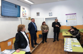 Преподаватели от БДУ представиха възможностите за обучение пред ученици в Тополовград