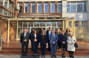 Бургаският държавен университет активизира сътрудничеството си с висшето училище в Къркларели, Турция