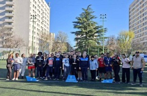 Лекоатлетическа щафета 4х50 м събра студенти от различни специалности в БДУ